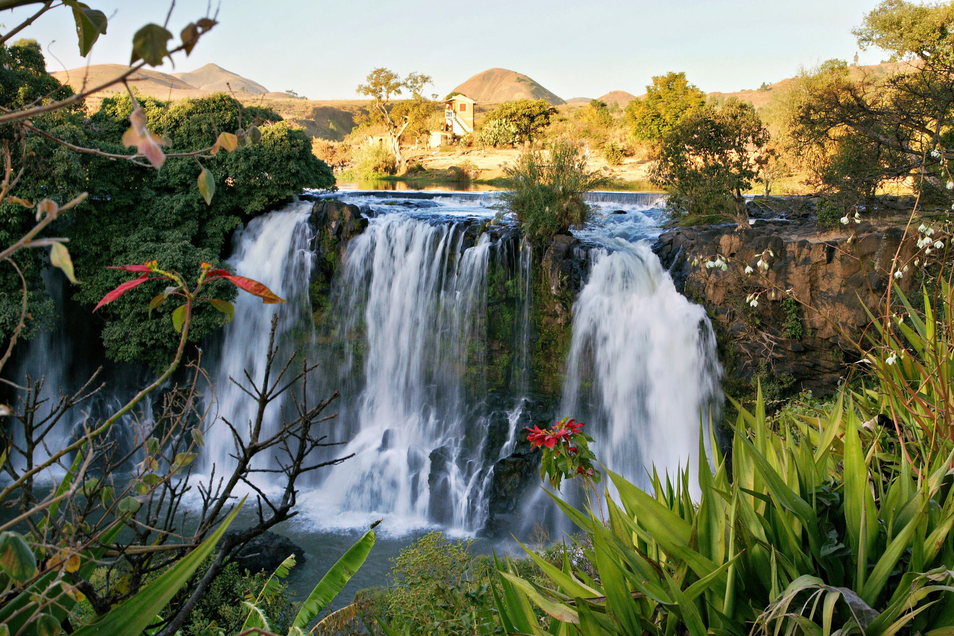 Wasserfall des Flusses Lily nahe dem Itasy-See